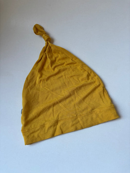 Yellow Kyte Knotted Beanie