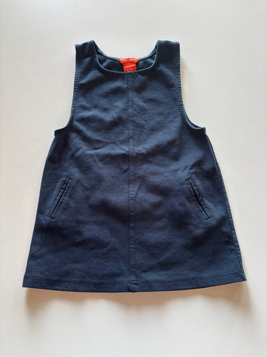 Navy Overall Dress