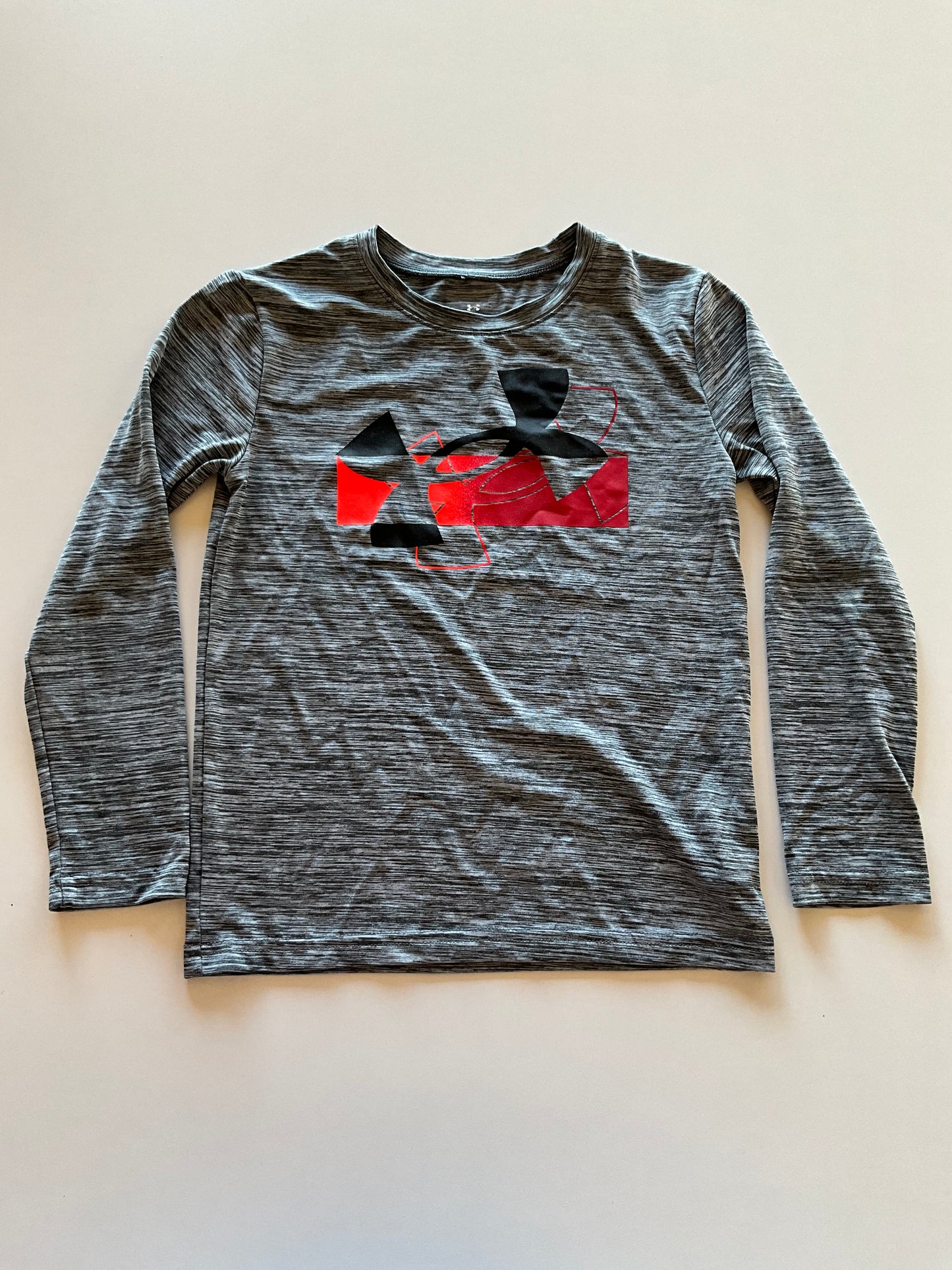 Black & Grey Melange UA Athletic Shirt
