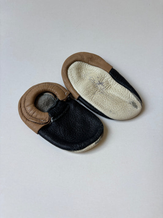 Black & Brown Leather Shoes