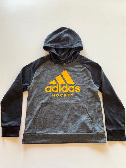 Black & Grey Adidas Hockey Hoodie