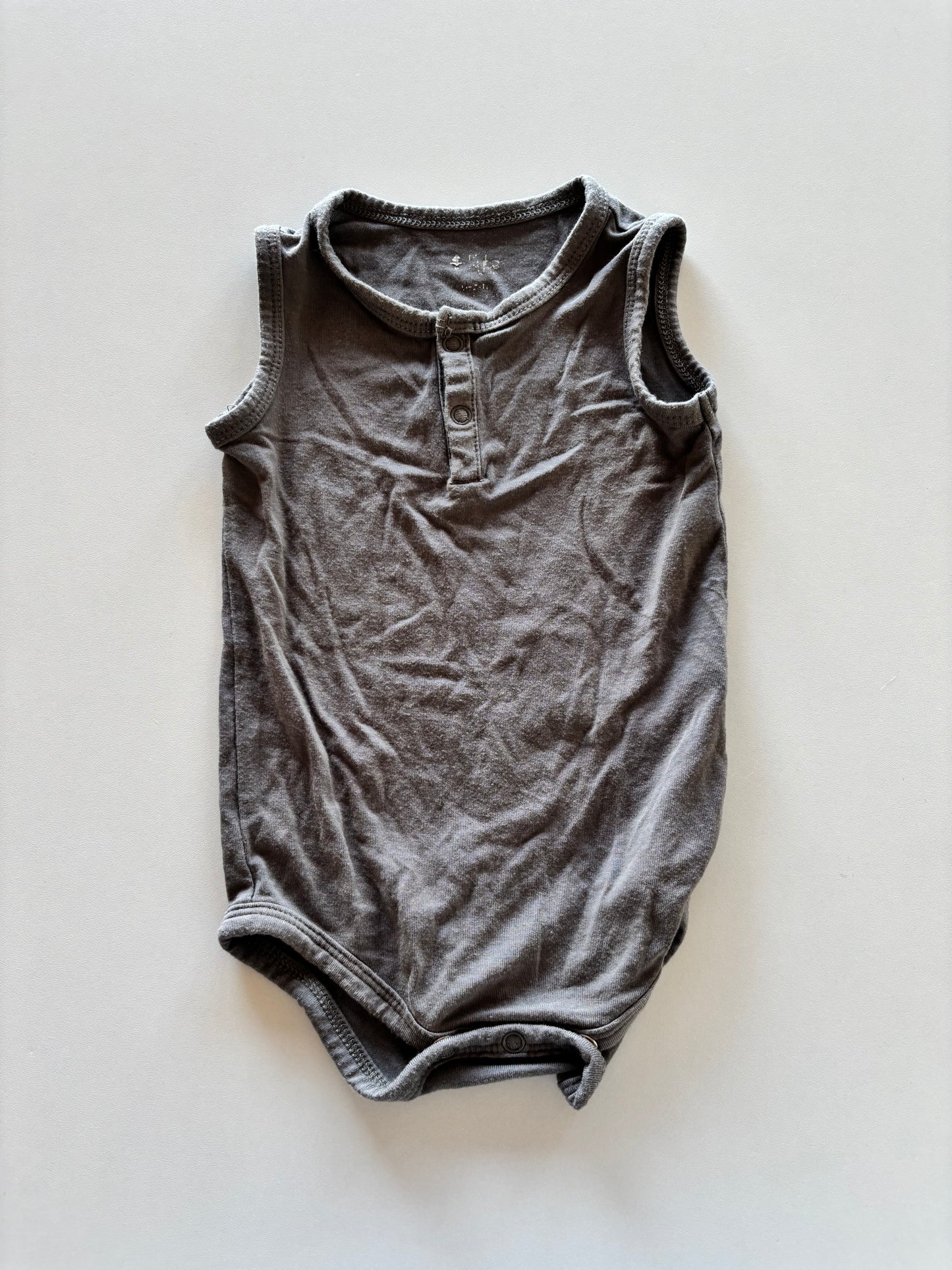 Grey Tank Kyte Onesie
