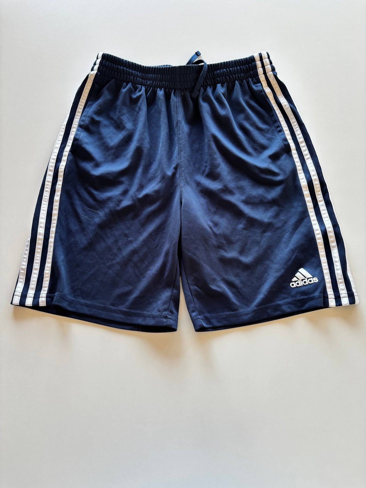 Navy Adidas Athletic Shorts