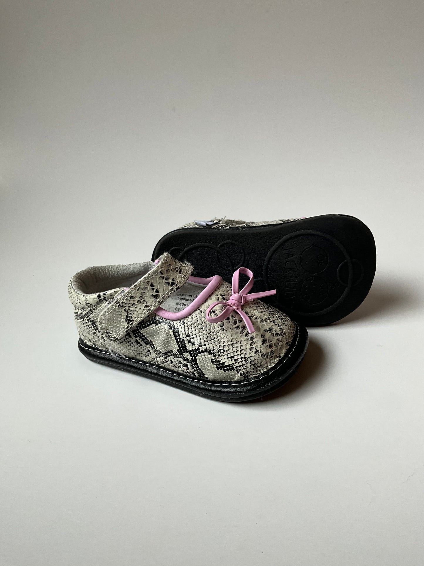 Black & White "Snakeskin" Shoes