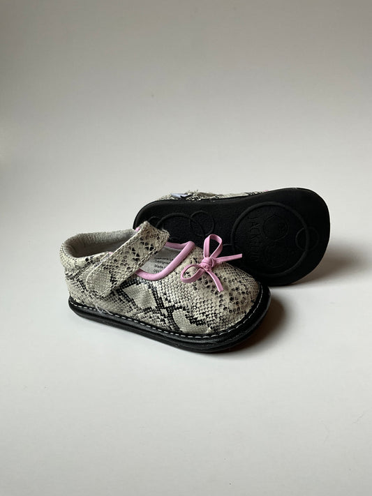 Black & White "Snakeskin" Shoes