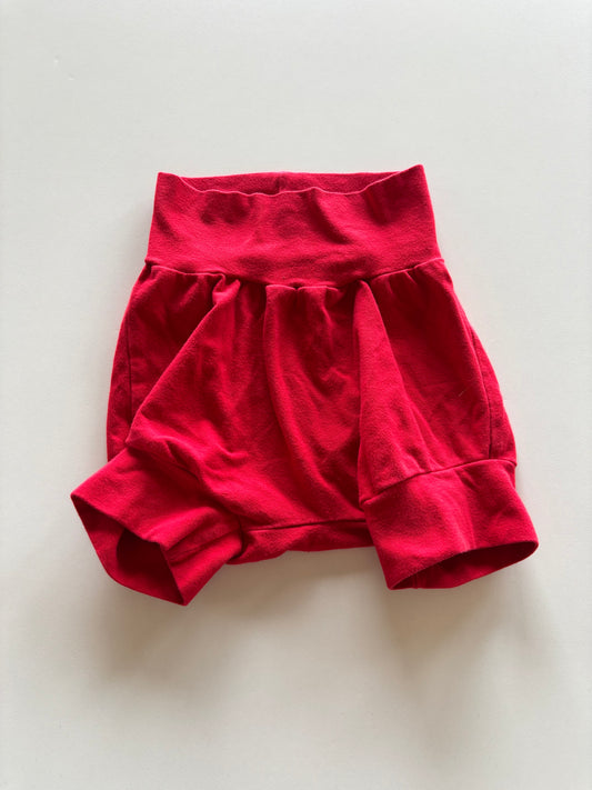 Red Handmade Shorts