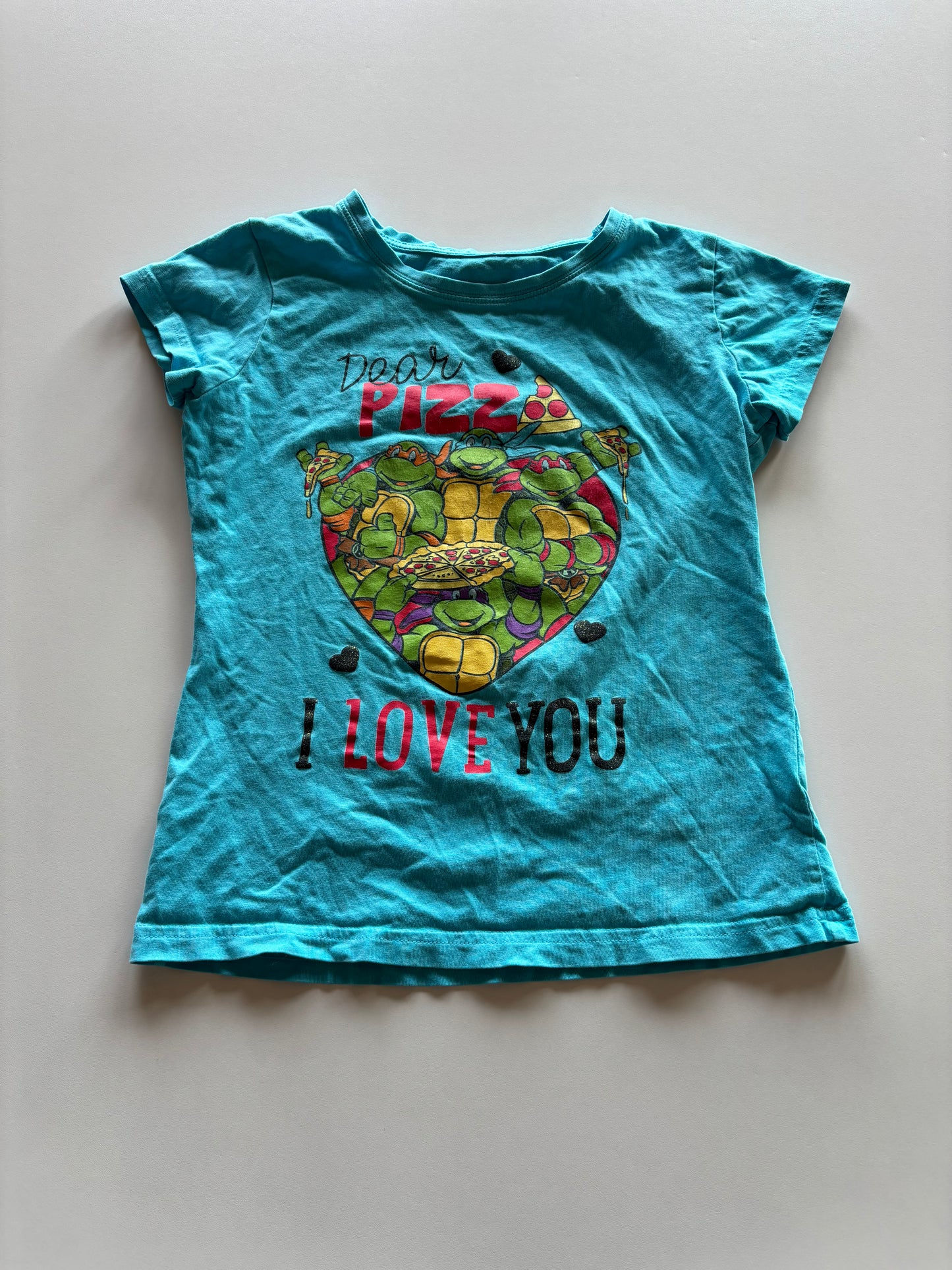 Blue TMNT Pizza Tee