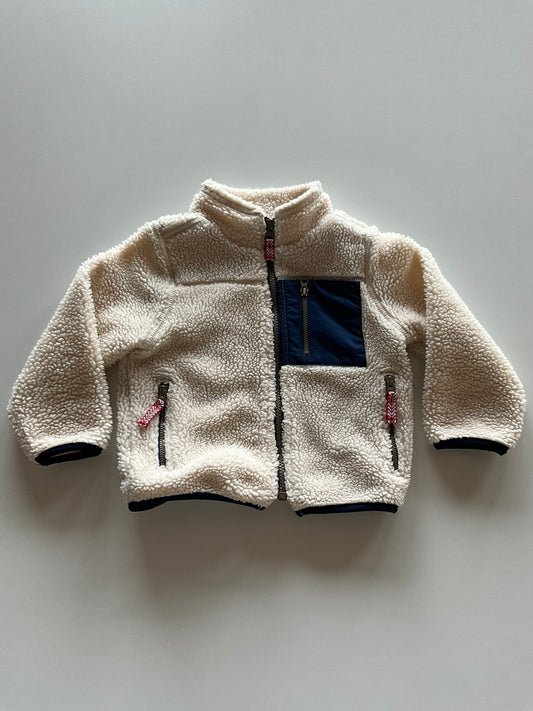Cream Sherpa Fleece