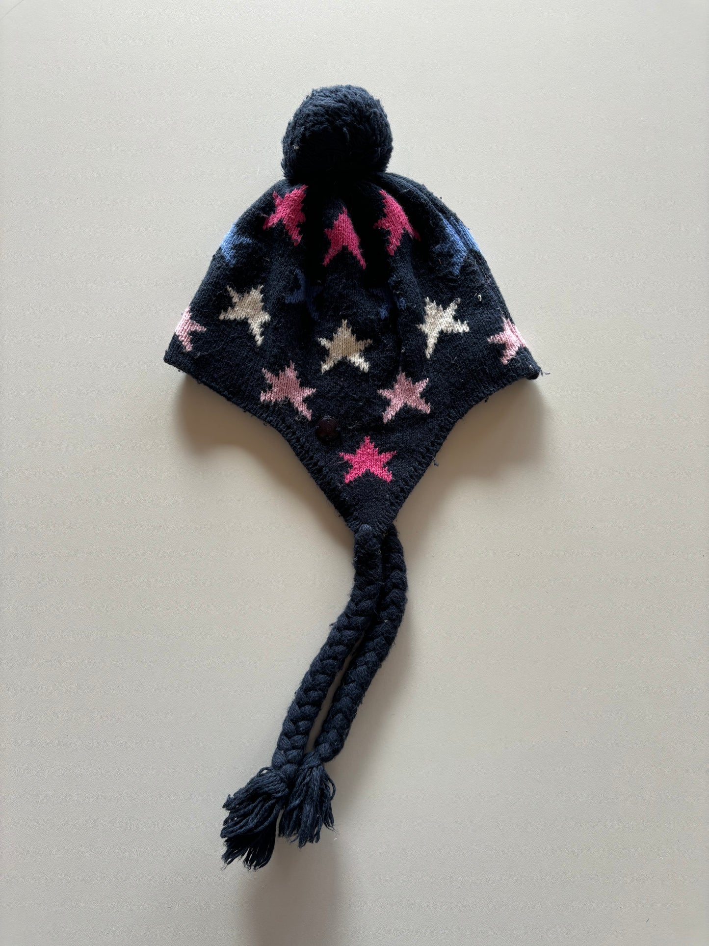 Navy Stars Toque