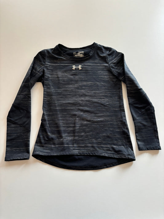 Black & Silver UA Athletic Shirt