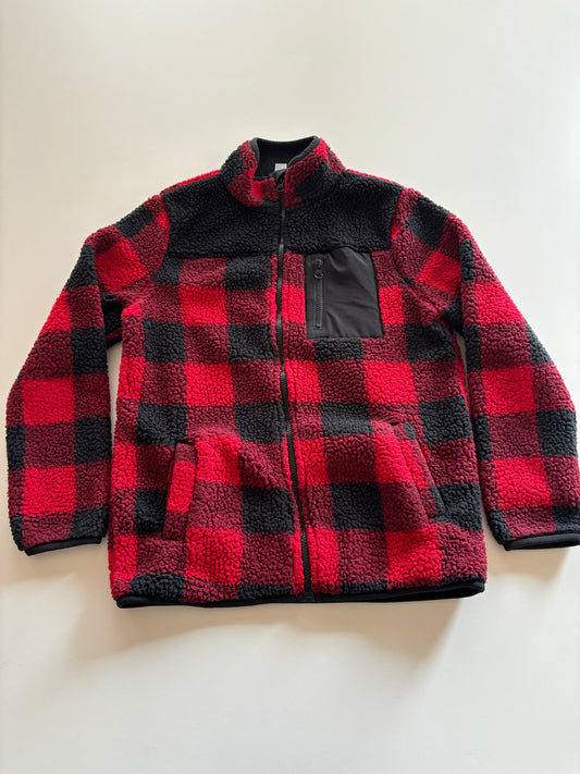 Buffalo Plaid Teddy Jacket
