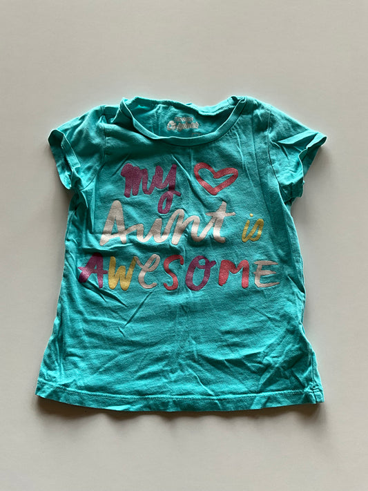 Blue Aunt is Awesome Tee