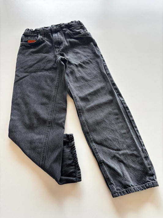 Black Wide Leg Denim