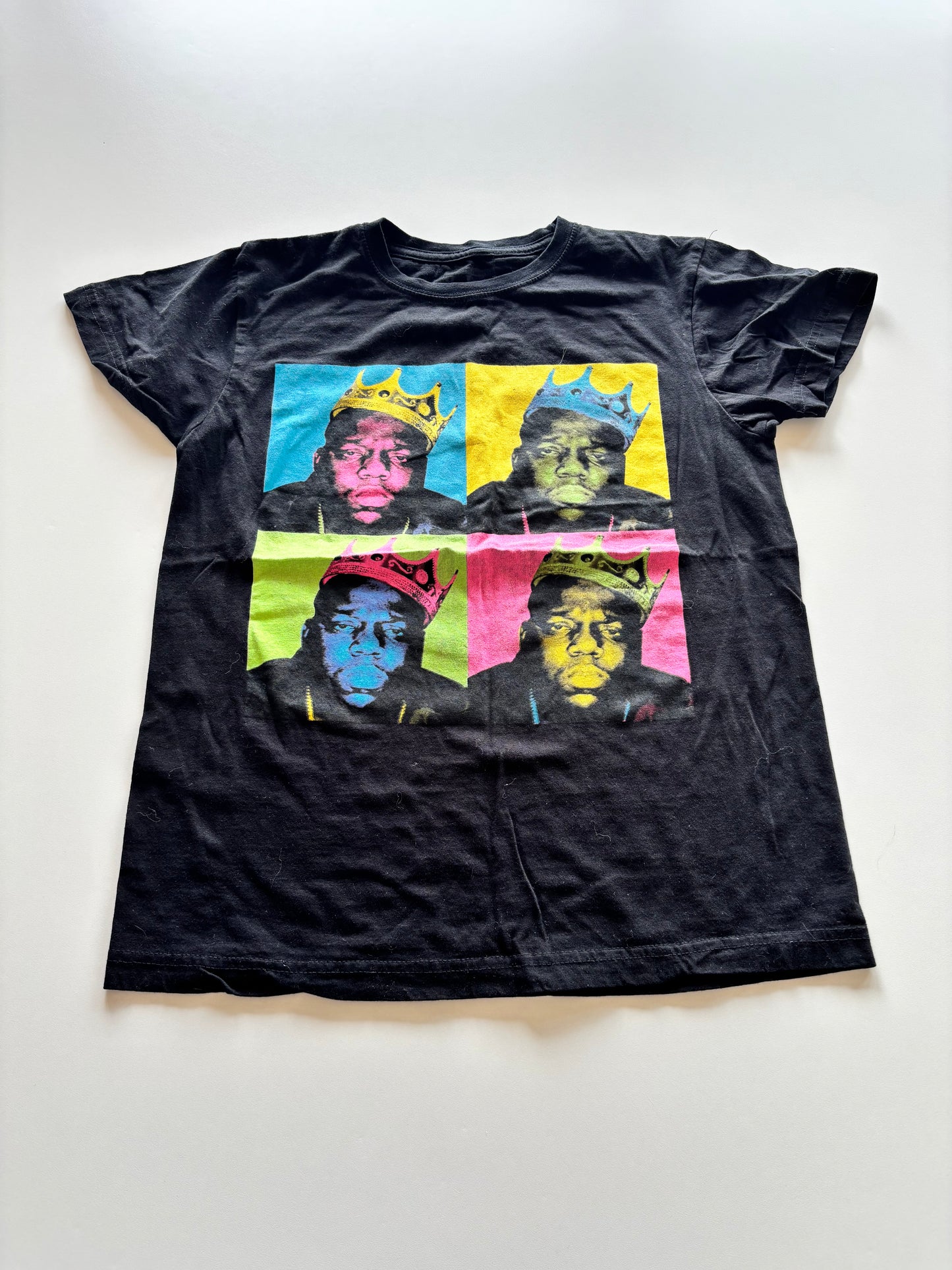 Black Colourful B.I.G. Tee