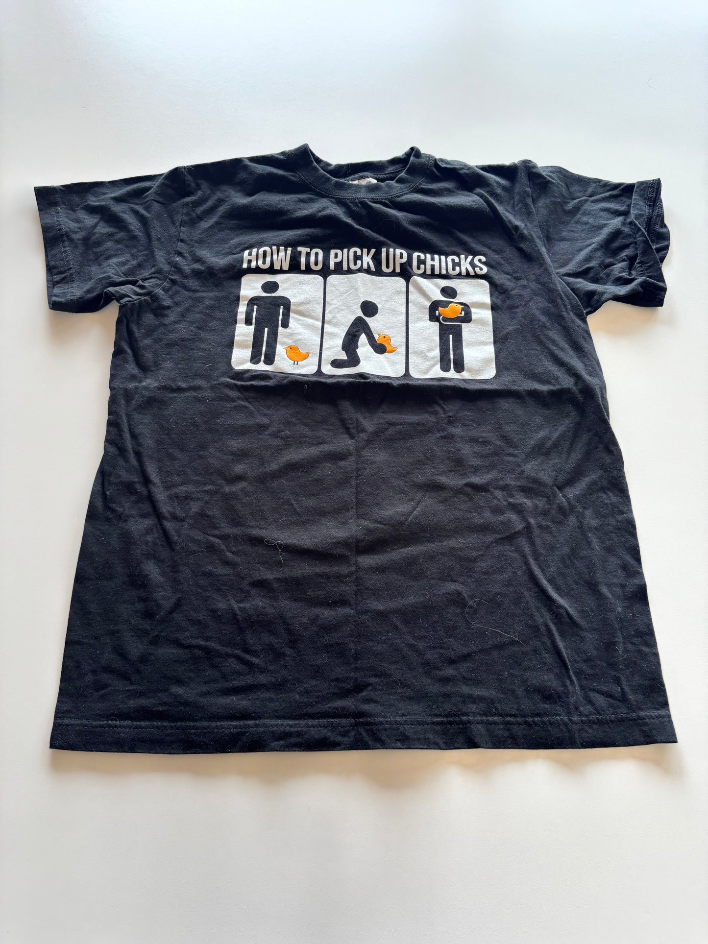 Black Pick Up Chicks Tee