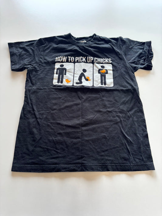 Black Pick Up Chicks Tee