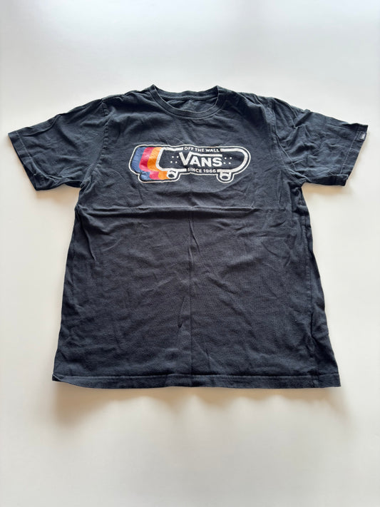 Black Vans Skateboard Tee