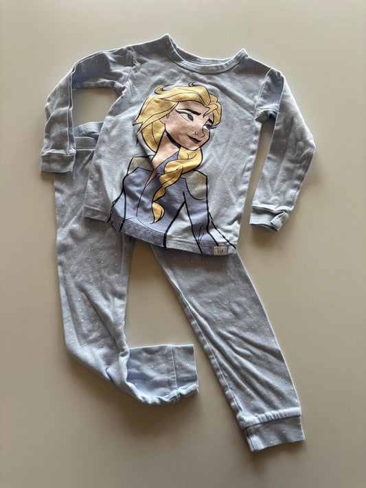 2pc Blue Frozen Pajamas