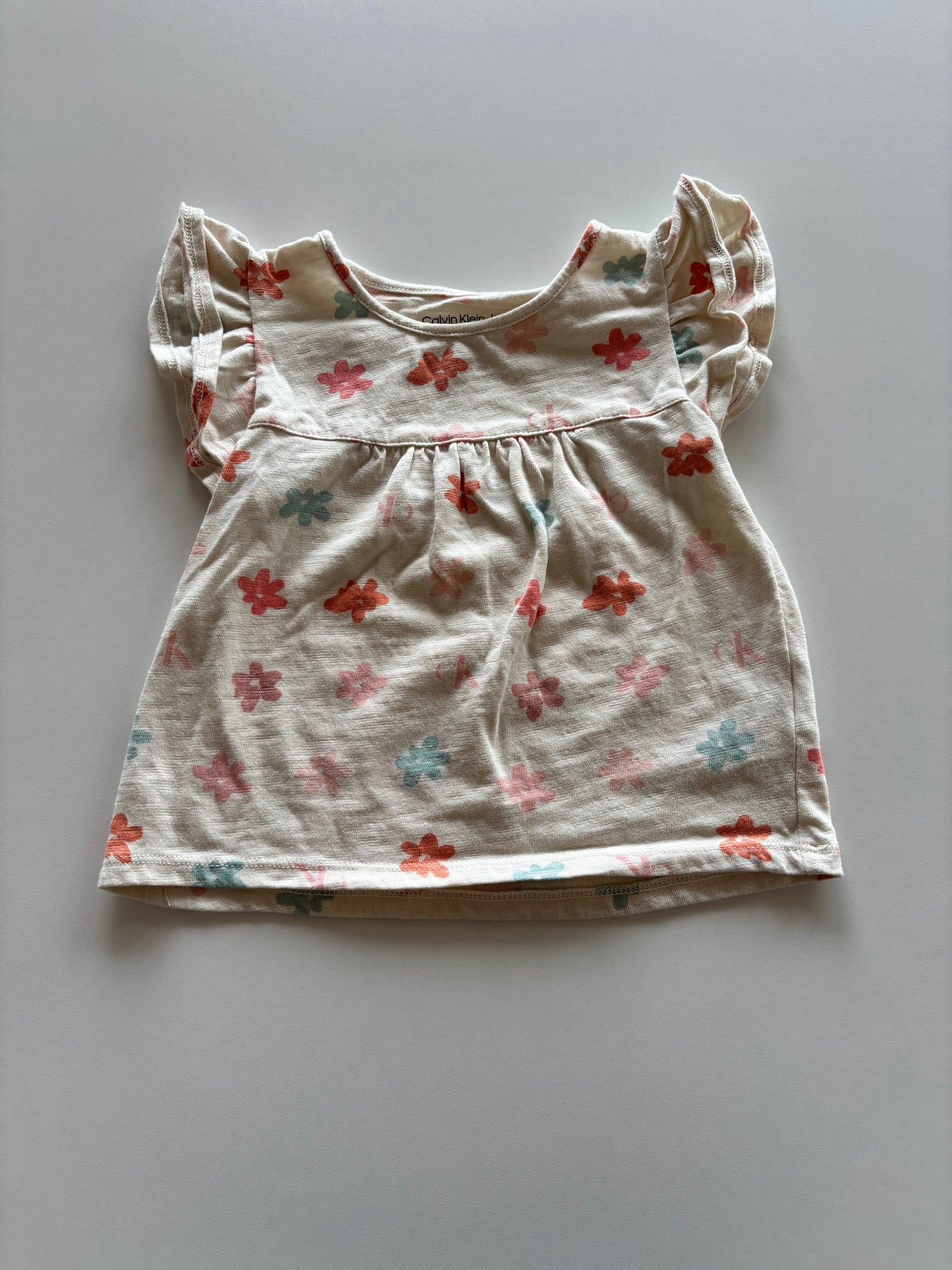 Almond Floral Tee
