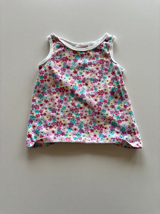 Pink Floral Tank