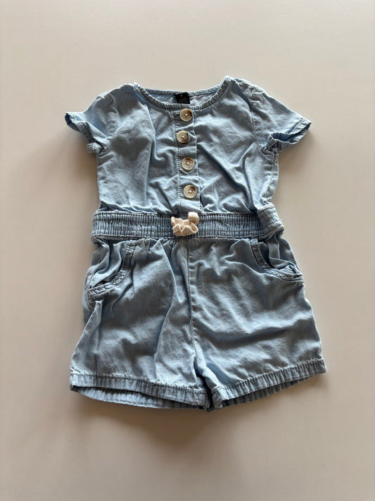 Light Chambray Romper