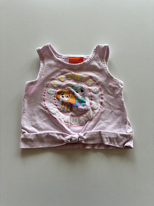 Pink Paw Patrol Tank