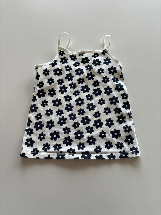 Navy Daisy Tank