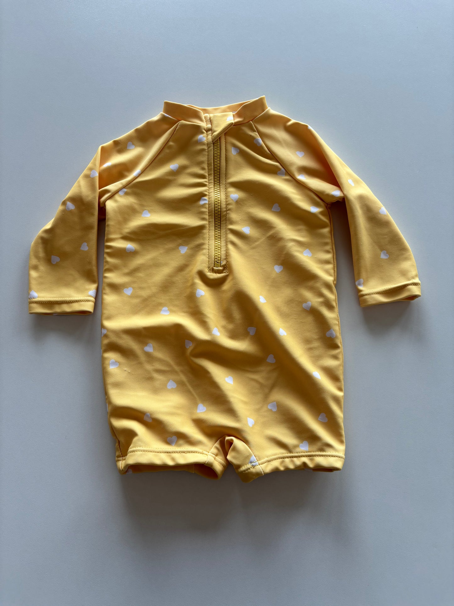 Yellow Heart Sun Suit