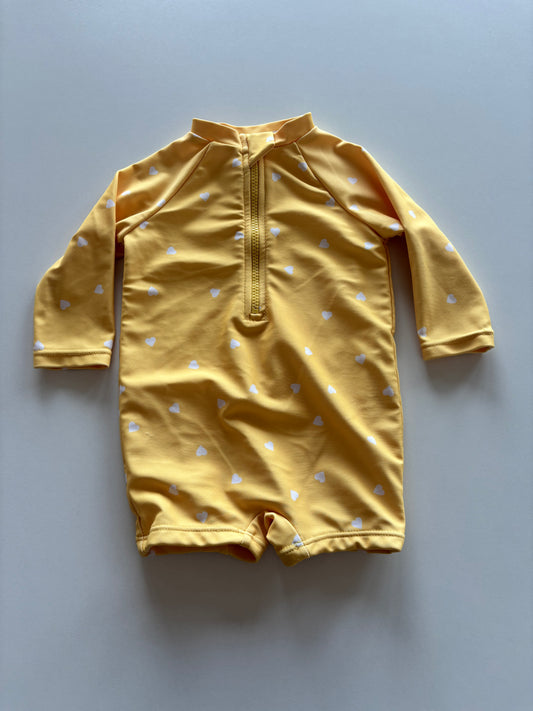 Yellow Heart Sun Suit