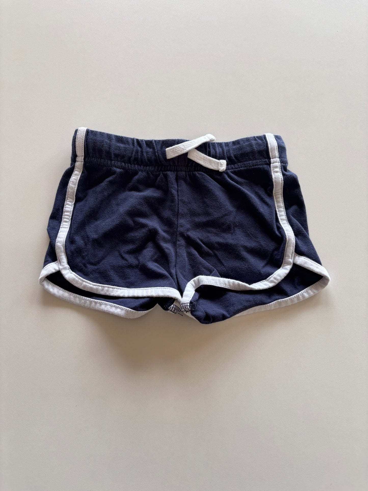 Navy & White Shorts
