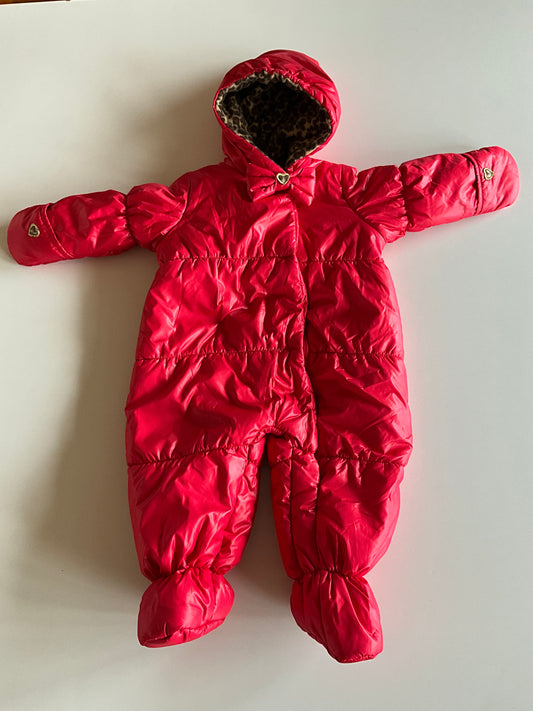 Red Snow Suit