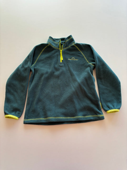 Green 1/4 Zip Fleece Pullover