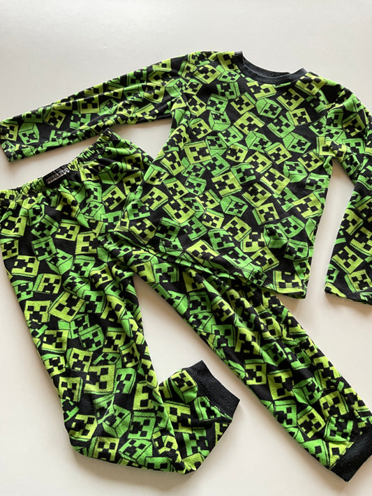 2pc Fleece Minecraft Pajamas
