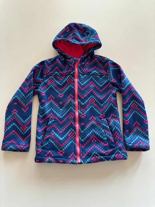 Blue & Pink Patterned Jacket