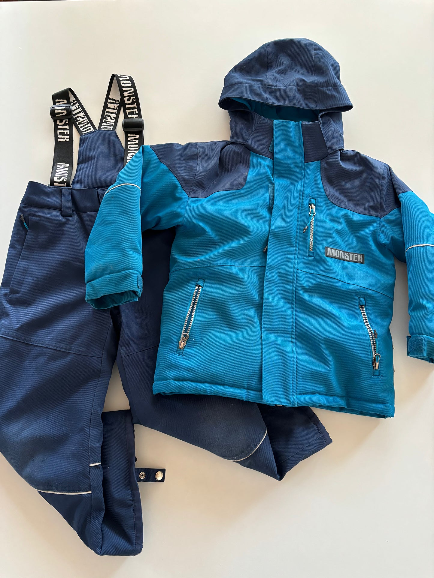 2pc Blue Snow Suit