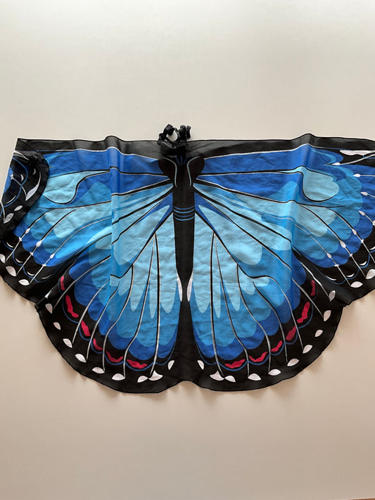 Blue Butterfly Cape