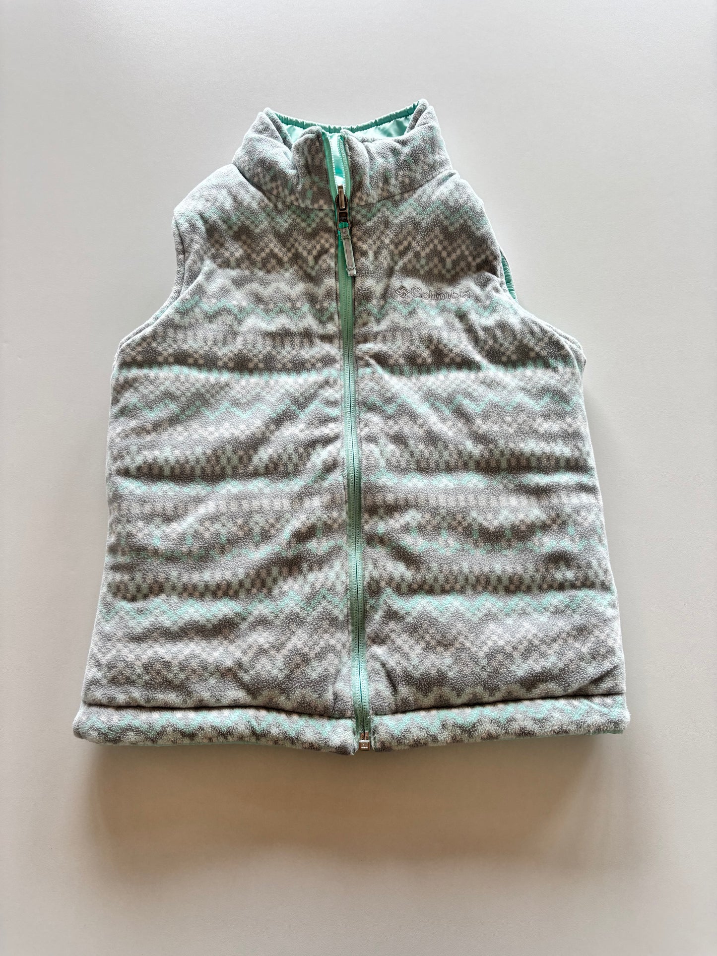 Reversible Columbia Mint Vest