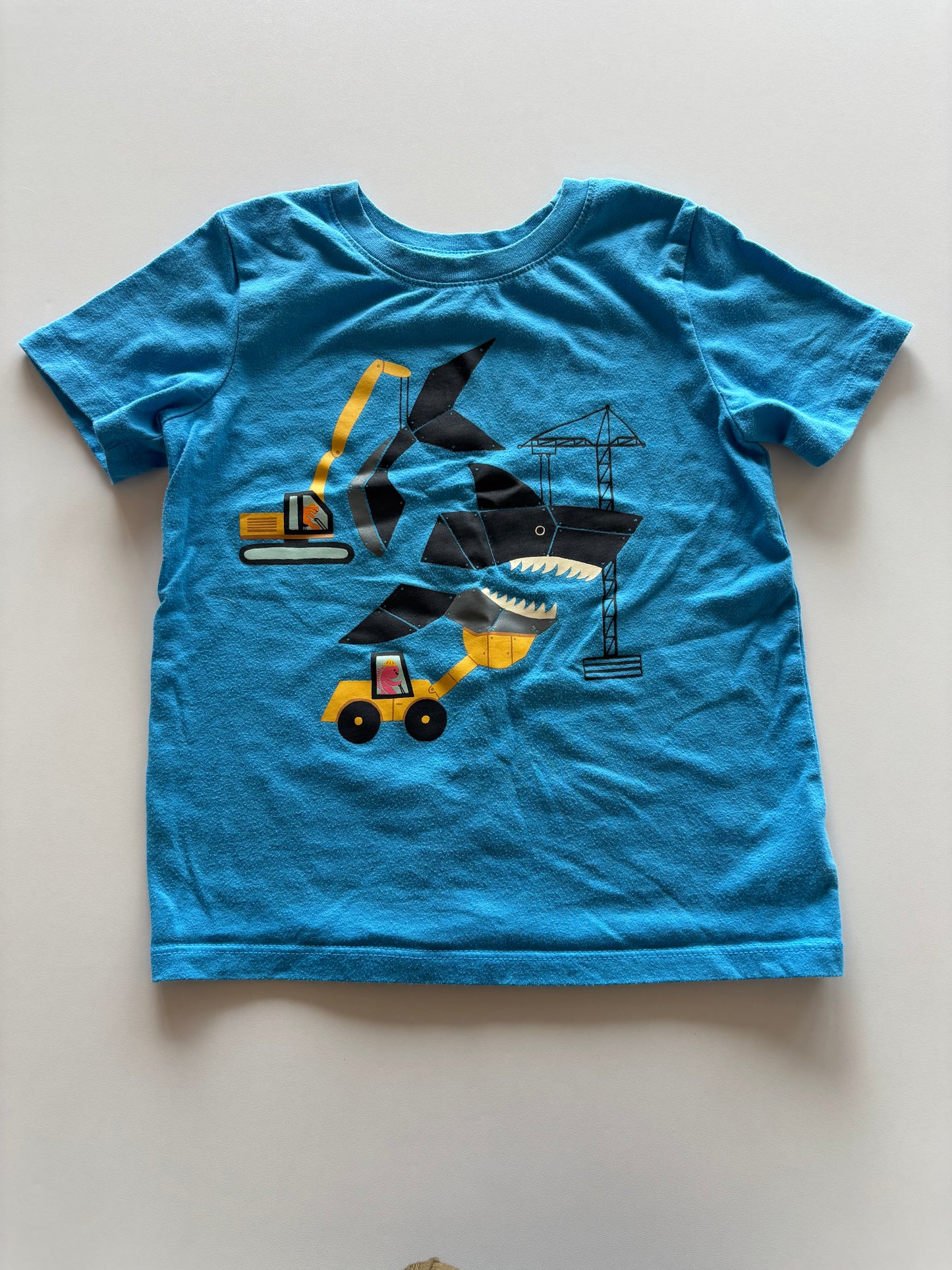 Blue Shark Construction Tee