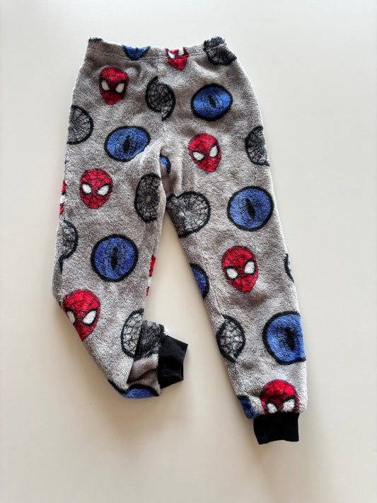 Fuzzy Fleece Spider-man Pants