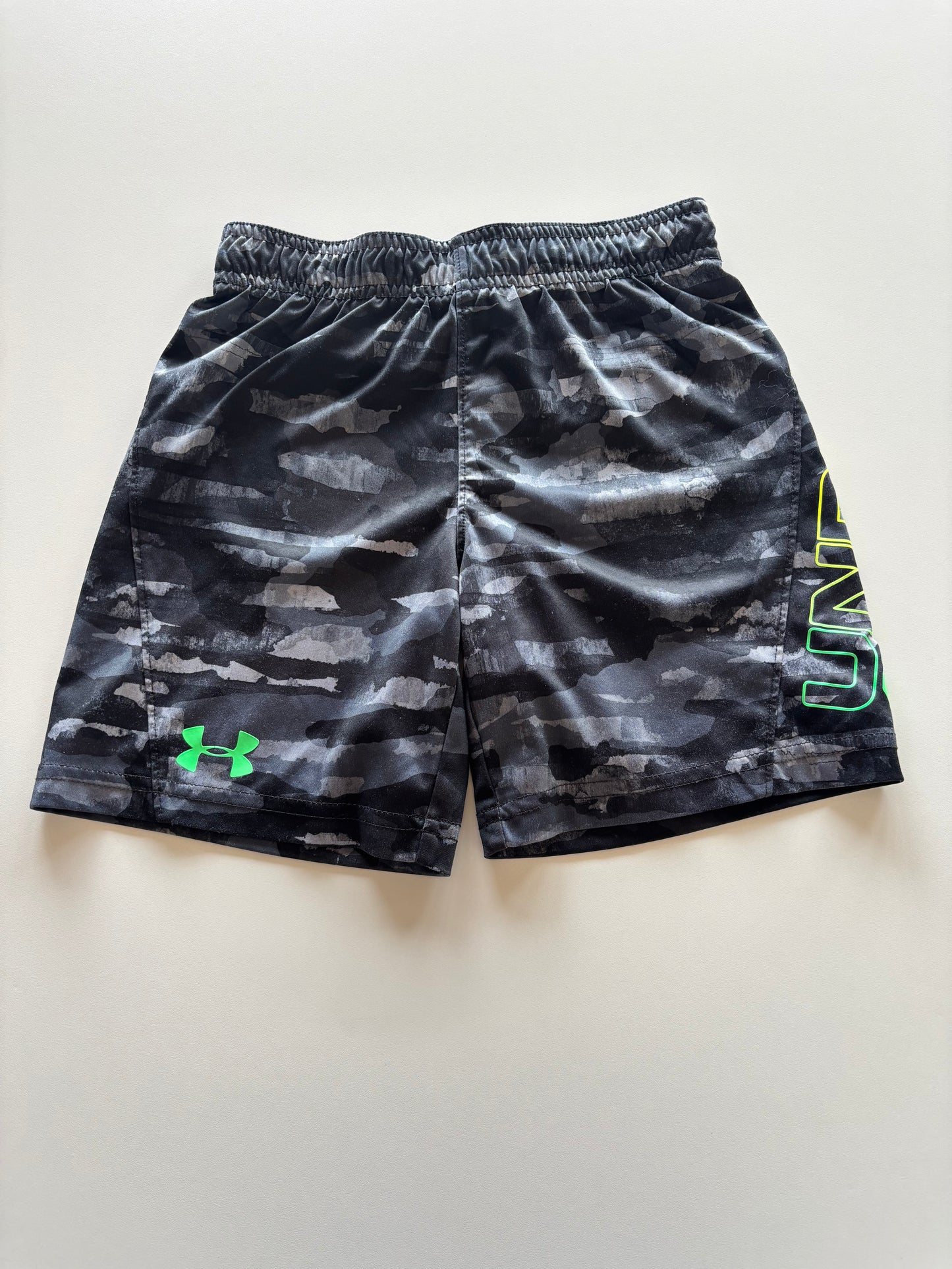 Grey Camo UA Athletic Shorts