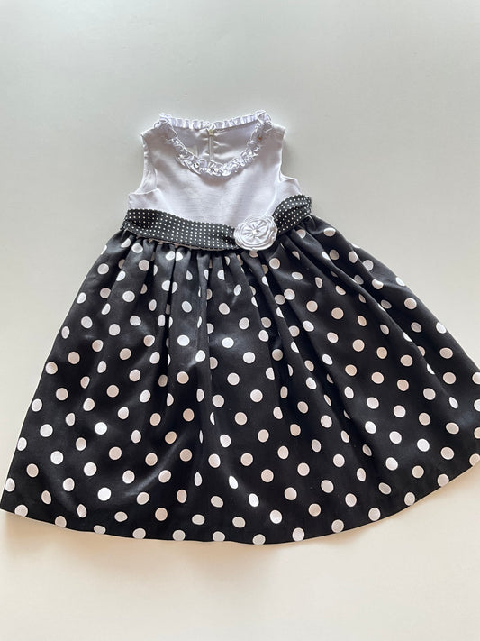 Black & White Polka Dot Dress