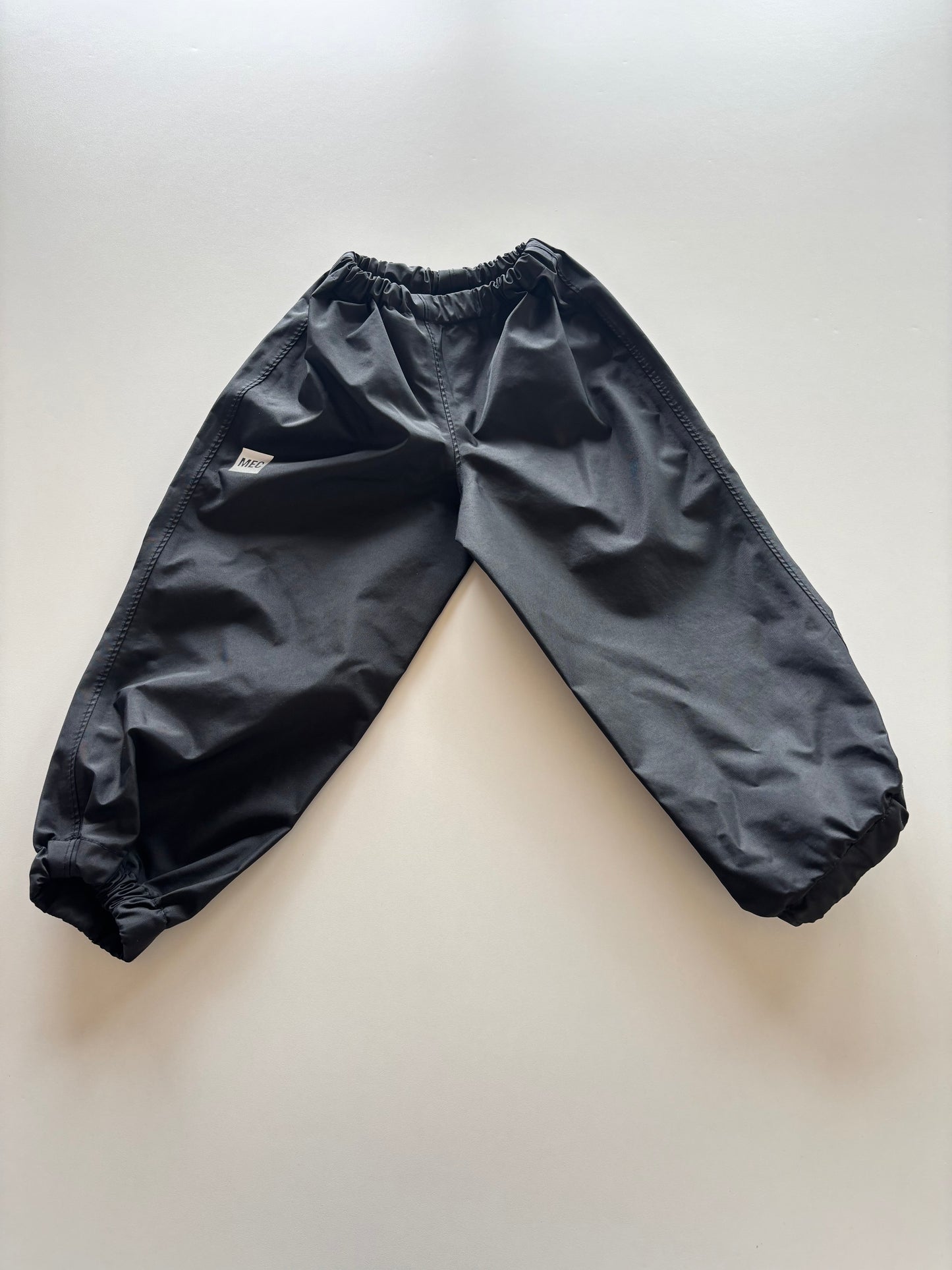 Black MEC Rain Pants
