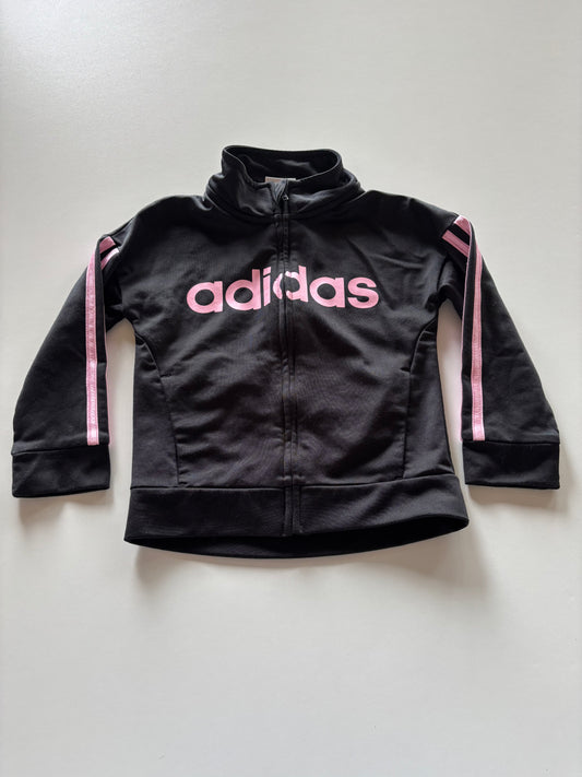 Black & Pink Adidas Zip Up