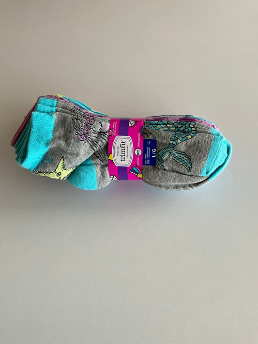BNWT 9 Pairs Mermaid Socks