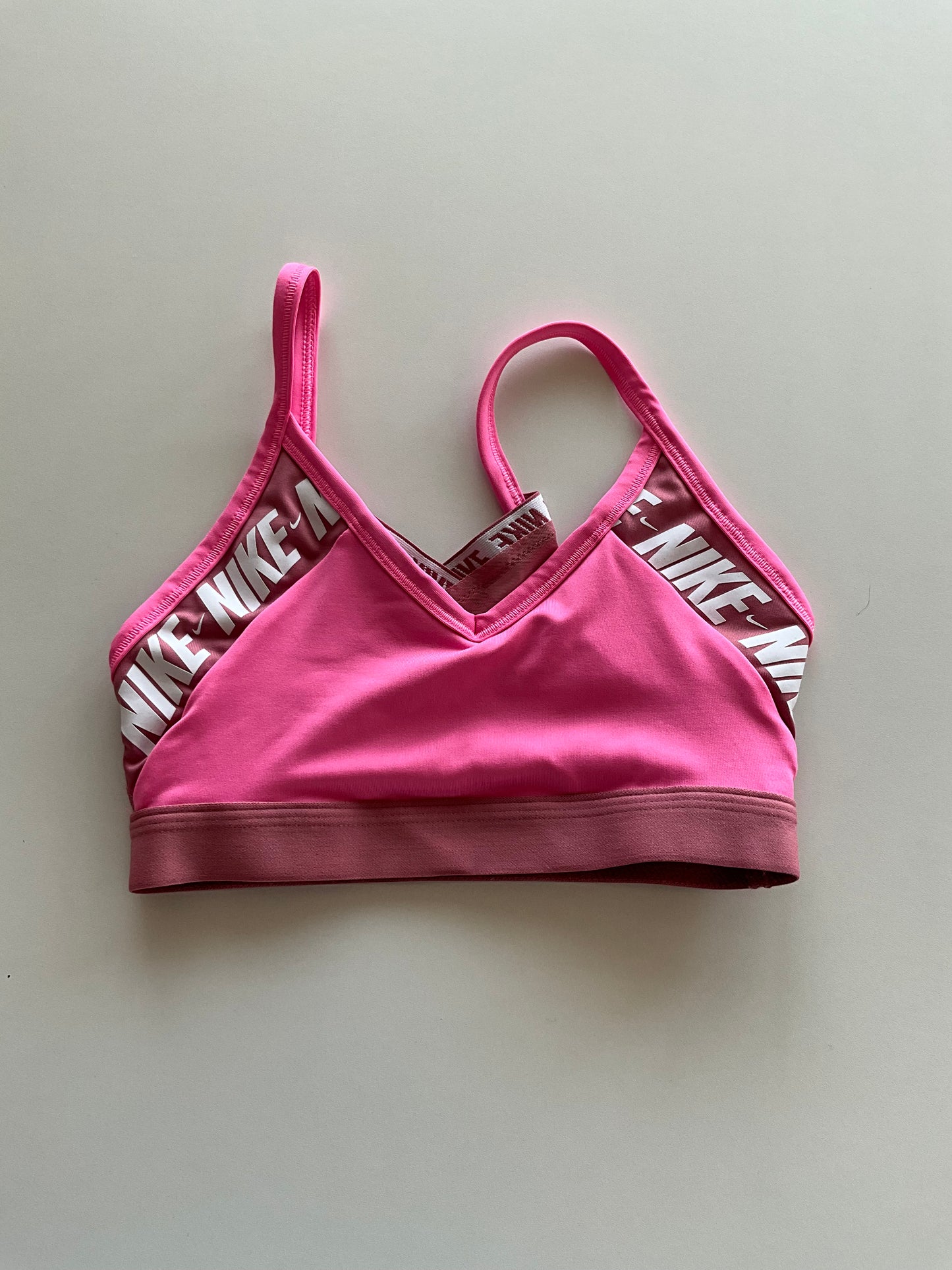 Pink Nike Sports Bra