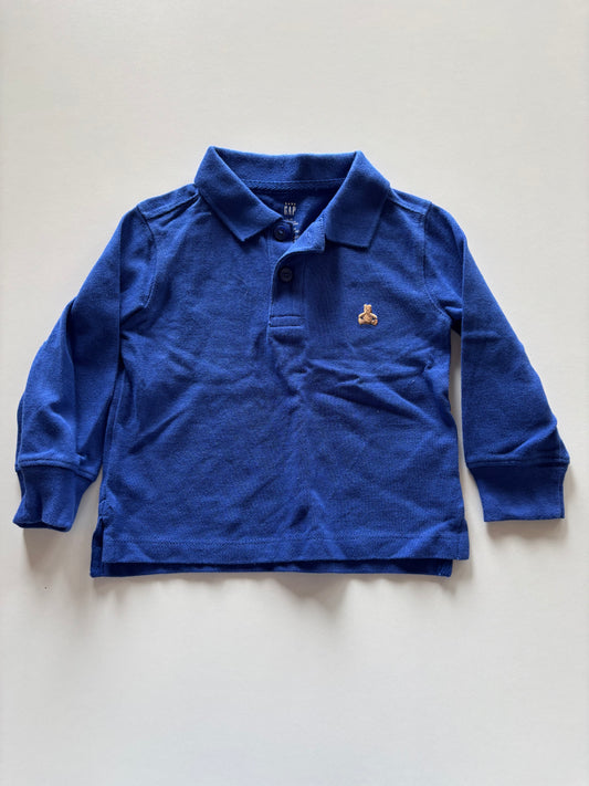 Blue Collared Shirt