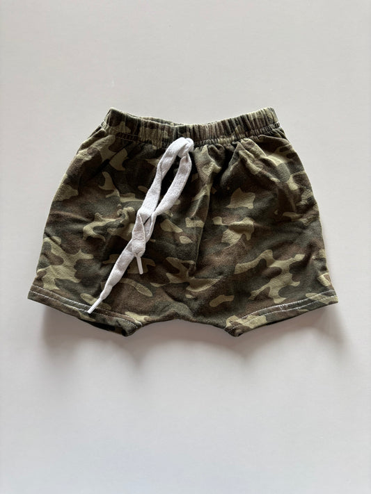 Camo Harem Shorts