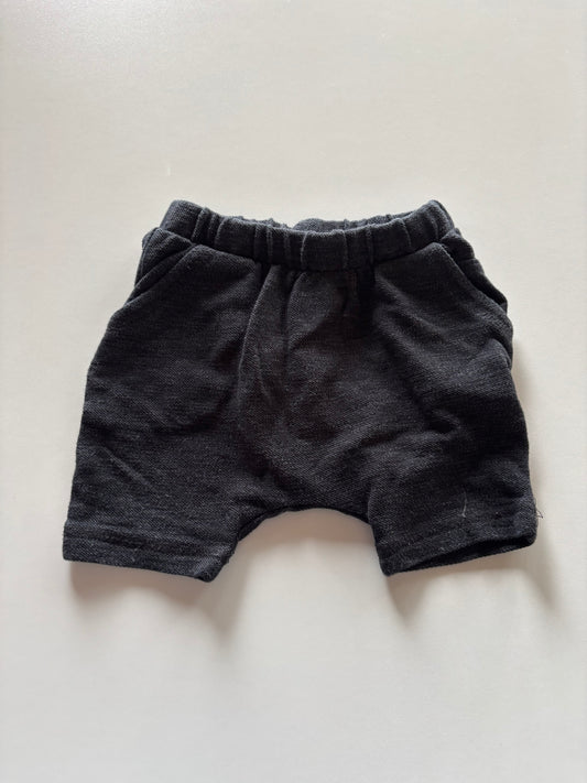Dark Charcoal Melange Shorts