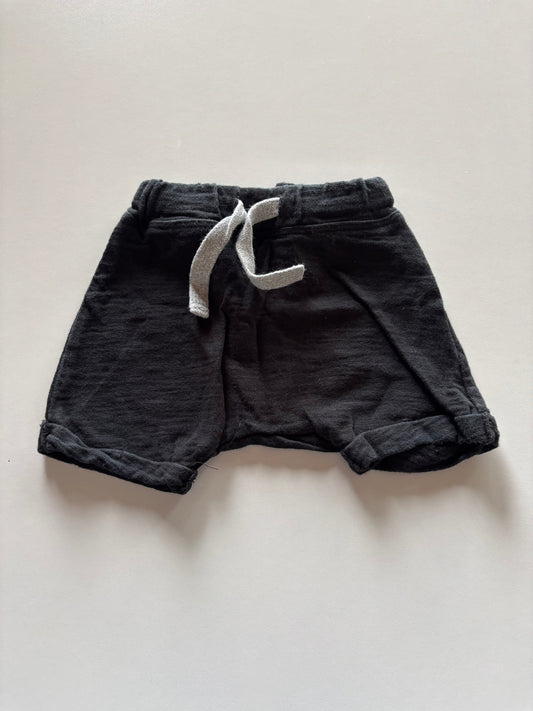 Black Harem Shorts