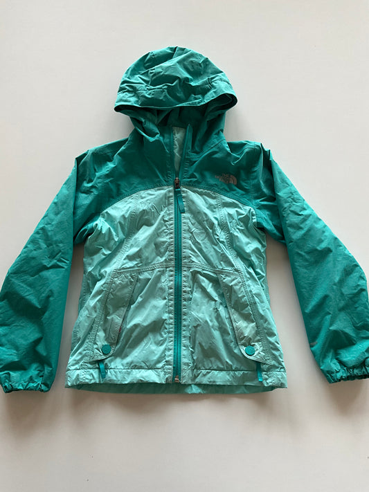 Teal Block North Face Jacket